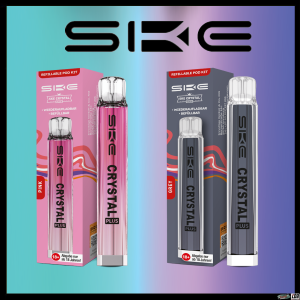 SKE Crystal Plus E-Zigaretten Set | Akku 400 mAh mit...