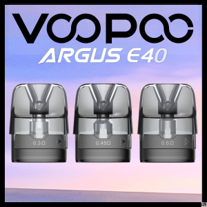 VooPoo Argus E40 Cartridge (2 Stück pro Packung)
