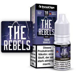 The Rebels Tabak Vanille Aroma - InnoCigs Liquid für E-Zigaretten