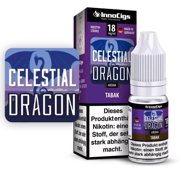Celestial Dragon Tabak Aroma - InnoCigs Liquid für E-Zigaretten 6 mg/ml
